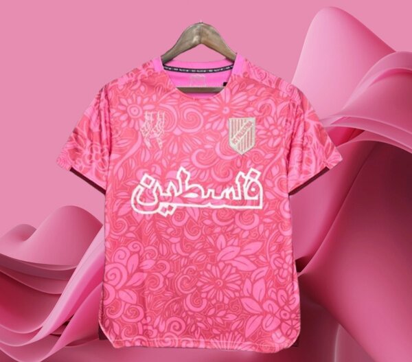Maillot de Football Rose