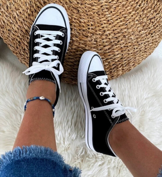 All star converse noire blanch