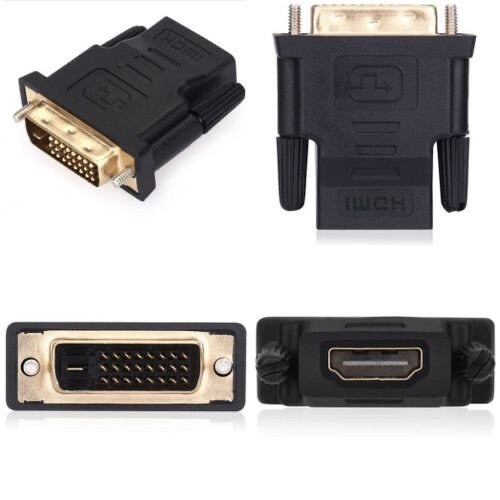 ADAPTATEUR DVI MALE VERS HDMI FEMELLE