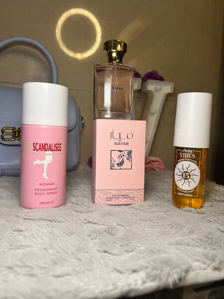 Parfum femme Mayar Scandalisée et Vibe