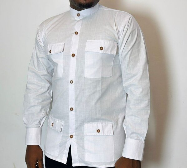 Chemise classique blanche homme