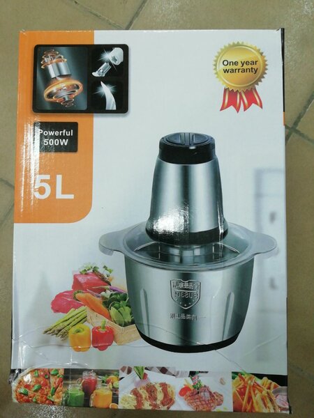 Hachoir électrique 5L 500W