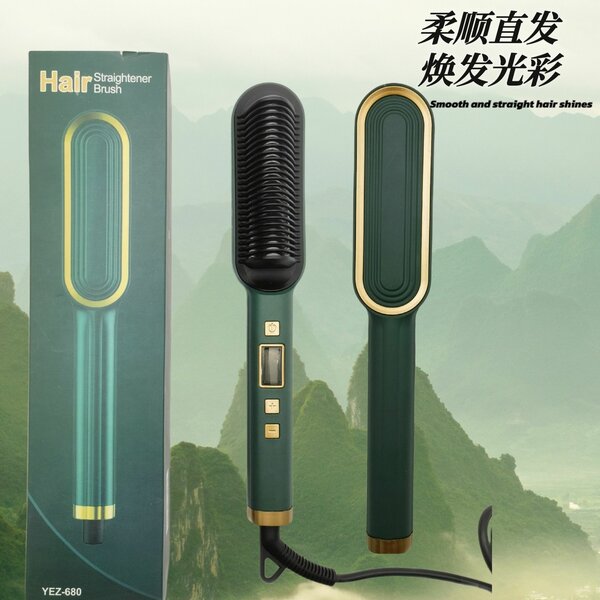 Peigne chauffant lisseur