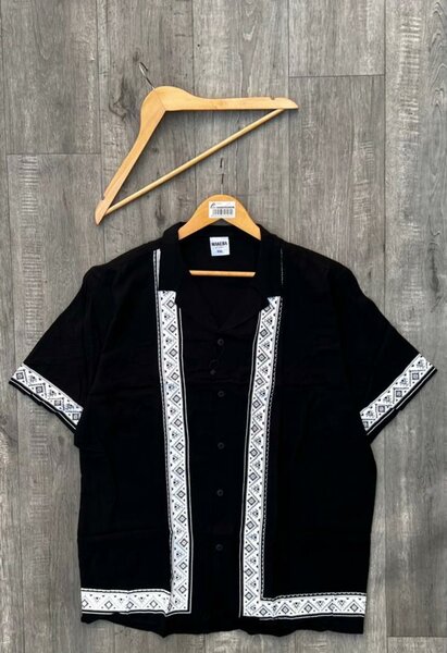 Chemise hawaïenne en lin