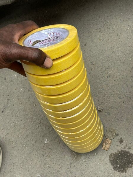 Ruban Adhésif Jaune Lot