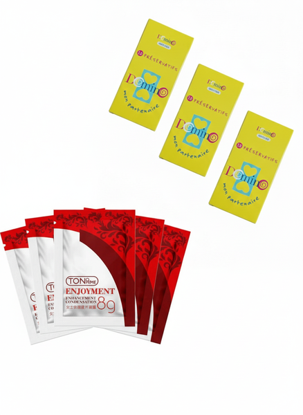 36 Préservatifs +5 lubrifiant