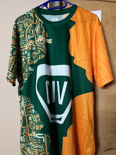 T-shirt unisexe Côte d'Ivoire