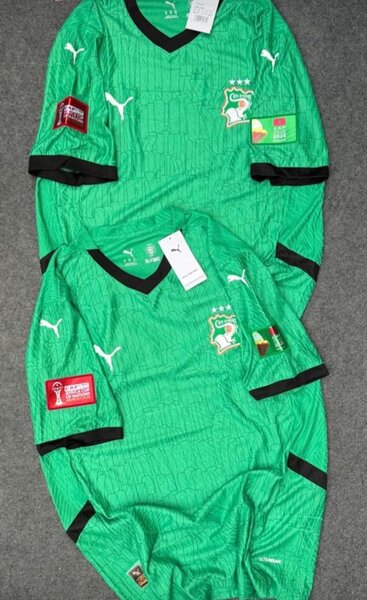 Maillot de football vert