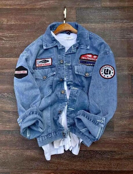 Veste en jean homme