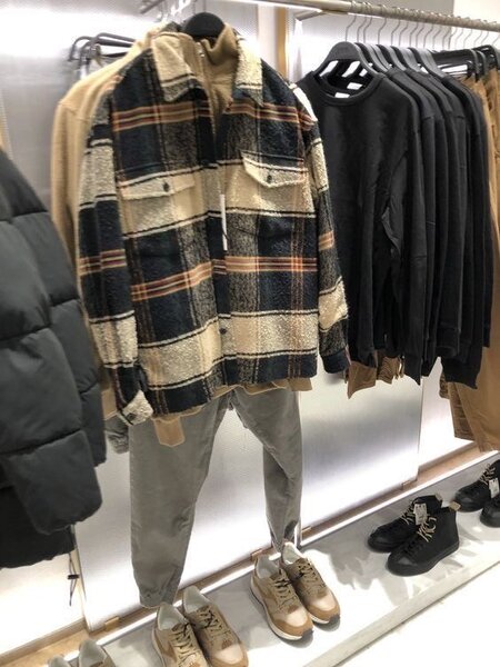 Dry goods flannel jacket