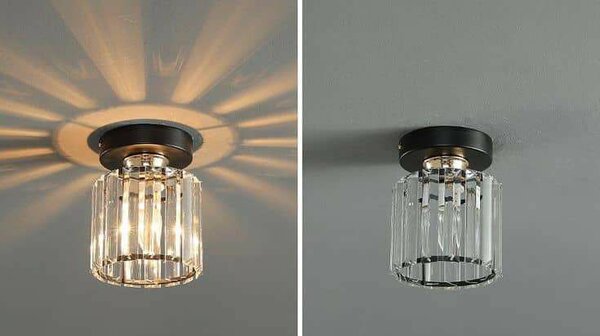 Plafonnier Cristal Élégant