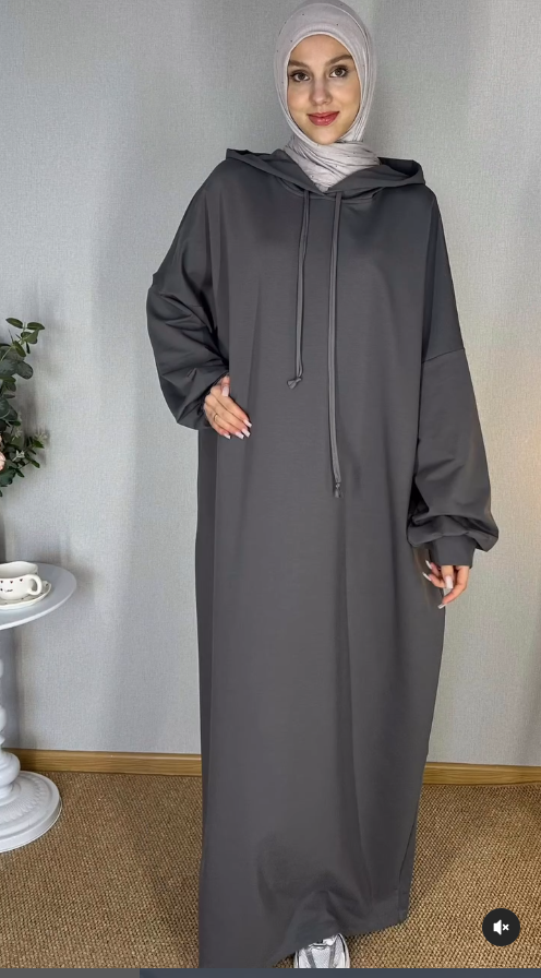 Худи платье *«SHAMS»* 🌞 с капюшоном