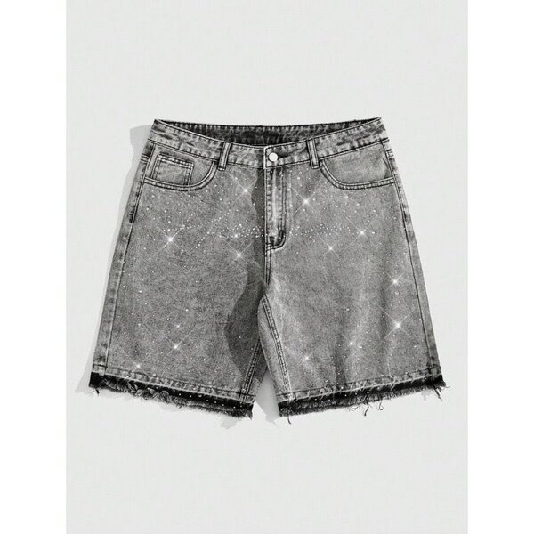 Shorts en jean avec strass