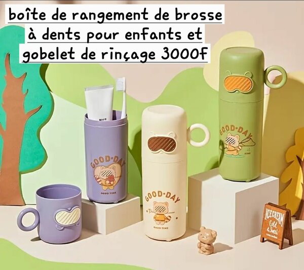 Ensemble de brosses à dents enfants