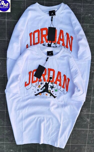 T-shirt Jordan blanc unisexe