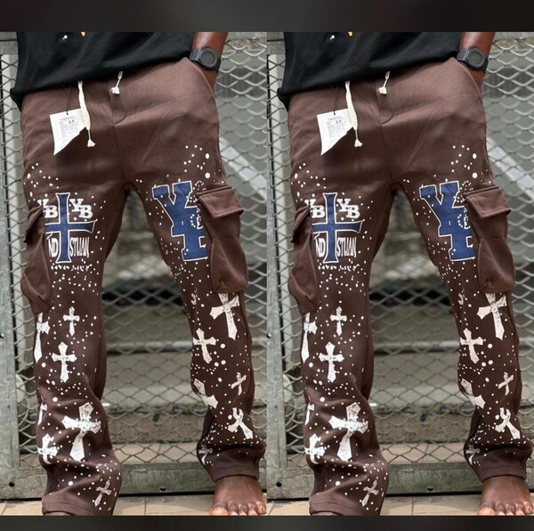 Pantalon Cargo Streetwear Art