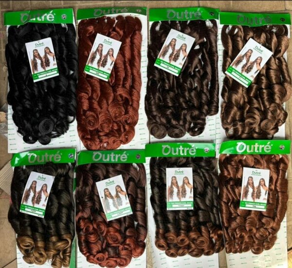 Extensions de cheveux ondulés