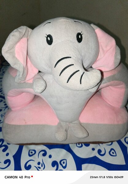 Siège Bébé Éléphant Doux