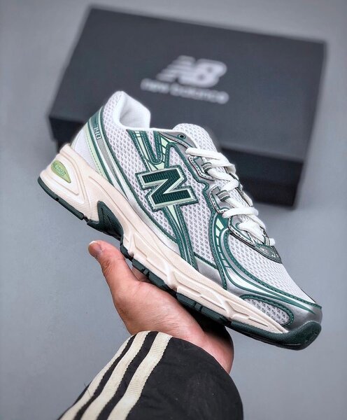 New balance 740 Vert Blanc