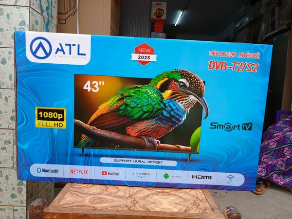 Télévise  43"Smart TV Full HDA