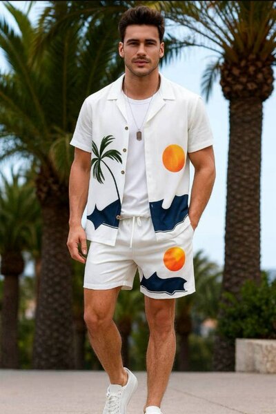 Ensemble de plage tropical