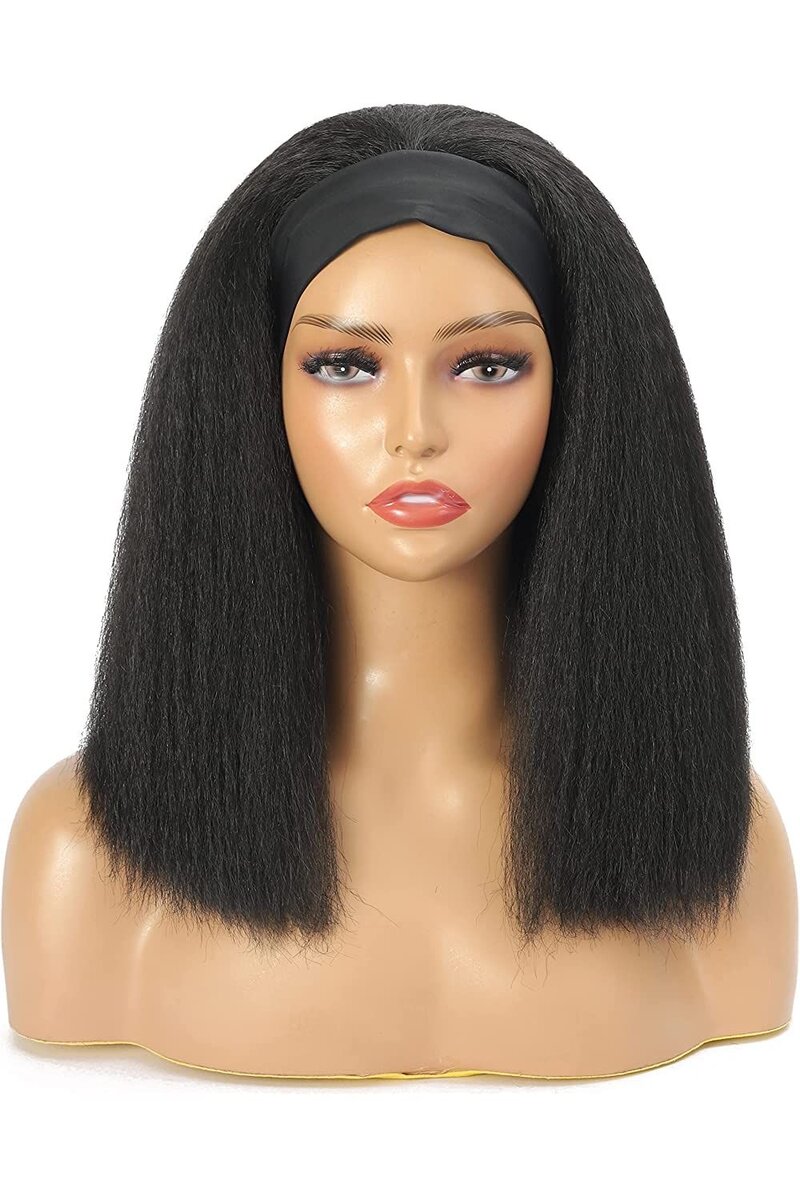 Perruque bandeau synthétique