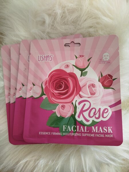 Masque Visage Rose Hydratant