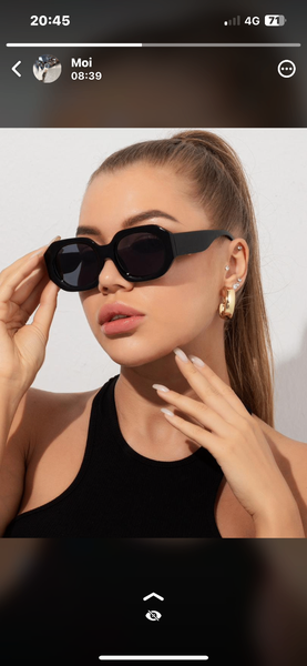 Lunettes chics et assorties