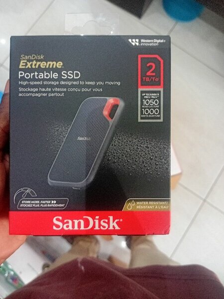 Disque dur externe  sandisk 2To Ssd