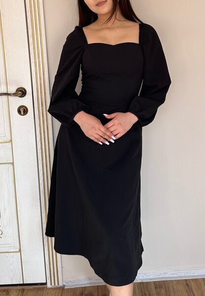 длинное платье