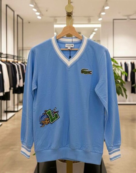Sweat-shirt col en V Lacoste