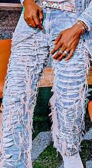 Jean déchiré tendance