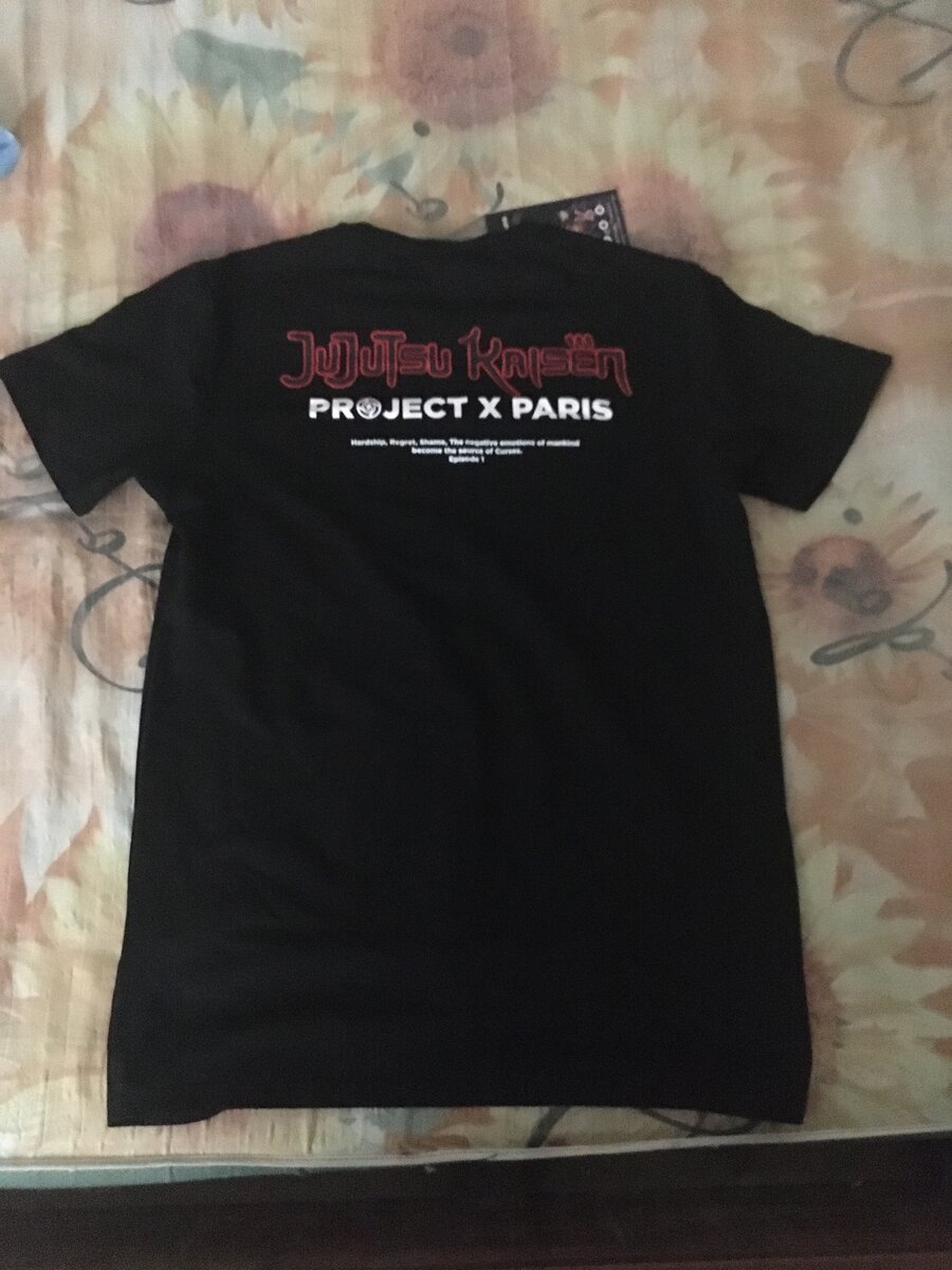 T-shirt Jujutsu Kaisen noir