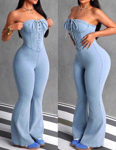 Jeans jumpsuit
