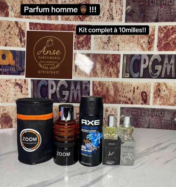 Coffret Parfums Homme