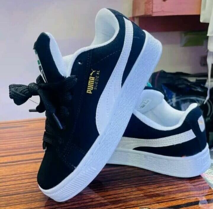 Puma sneakers noir et blanc