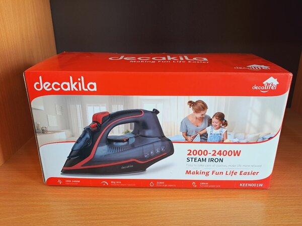 Quality Decakila steam iron