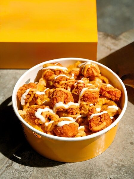 Fried Chicken Loaded Fries