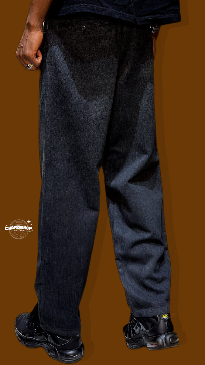 Cargo ample noir tendance