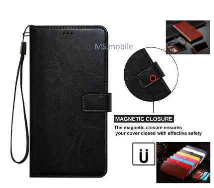 oppo F11 pro Case, Premium PU Leather Magnetic Shockproof Book Stand Folio Flip Wallet Case Cover with Card Holder