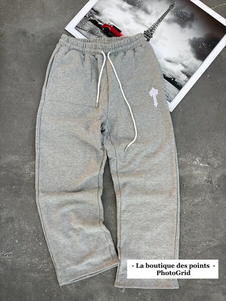 Pantalon de jogging gris homme