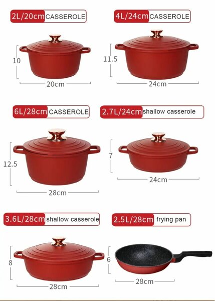 Casserole cookware