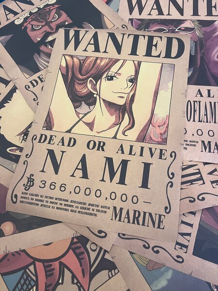 Affiche Wanted One Piece - Nami