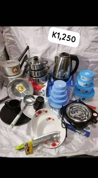 A set of kitchen accessories
