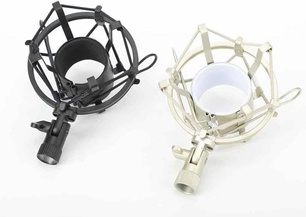 METALLIC SPIDER MICROPHONE HOLDER