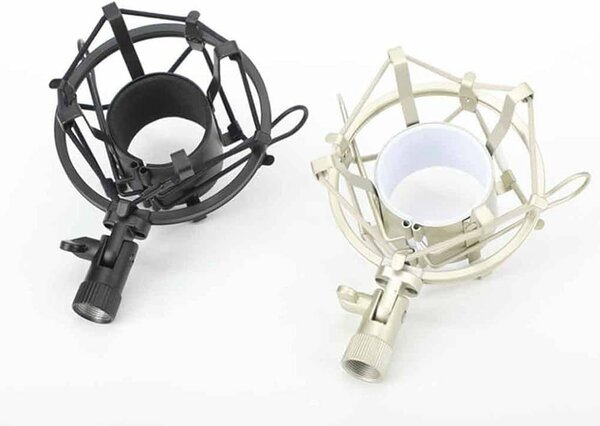 METALLIC SPIDER MICROPHONE HOLDER