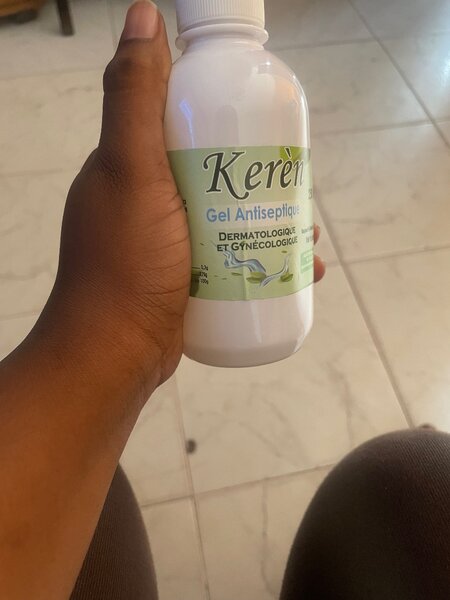 Gel douche antiseptique