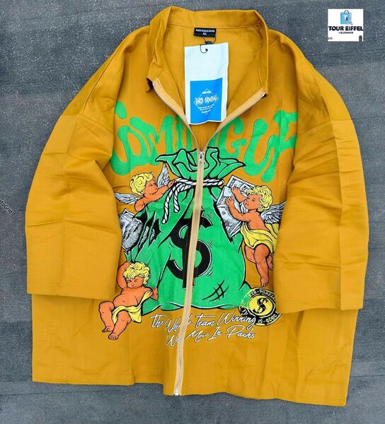 Chemise Crop top tendant