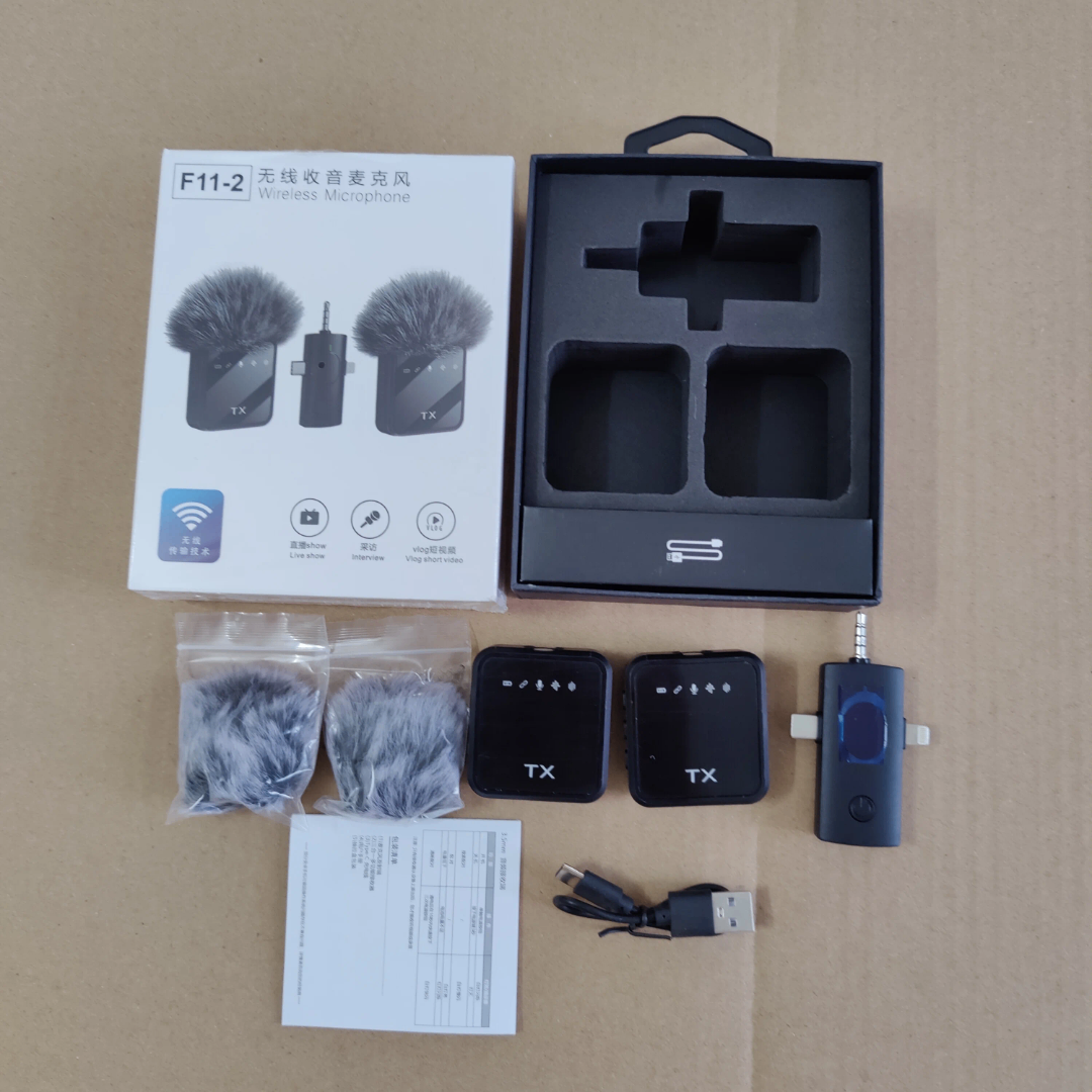 Microphone sans fil F11-2