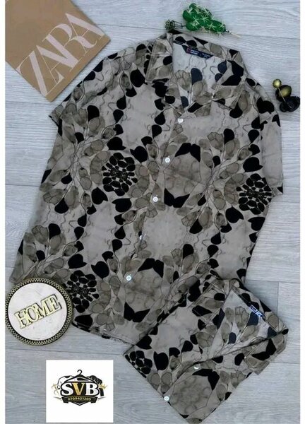 Chemise Zara femme - Imprimé floral élégant